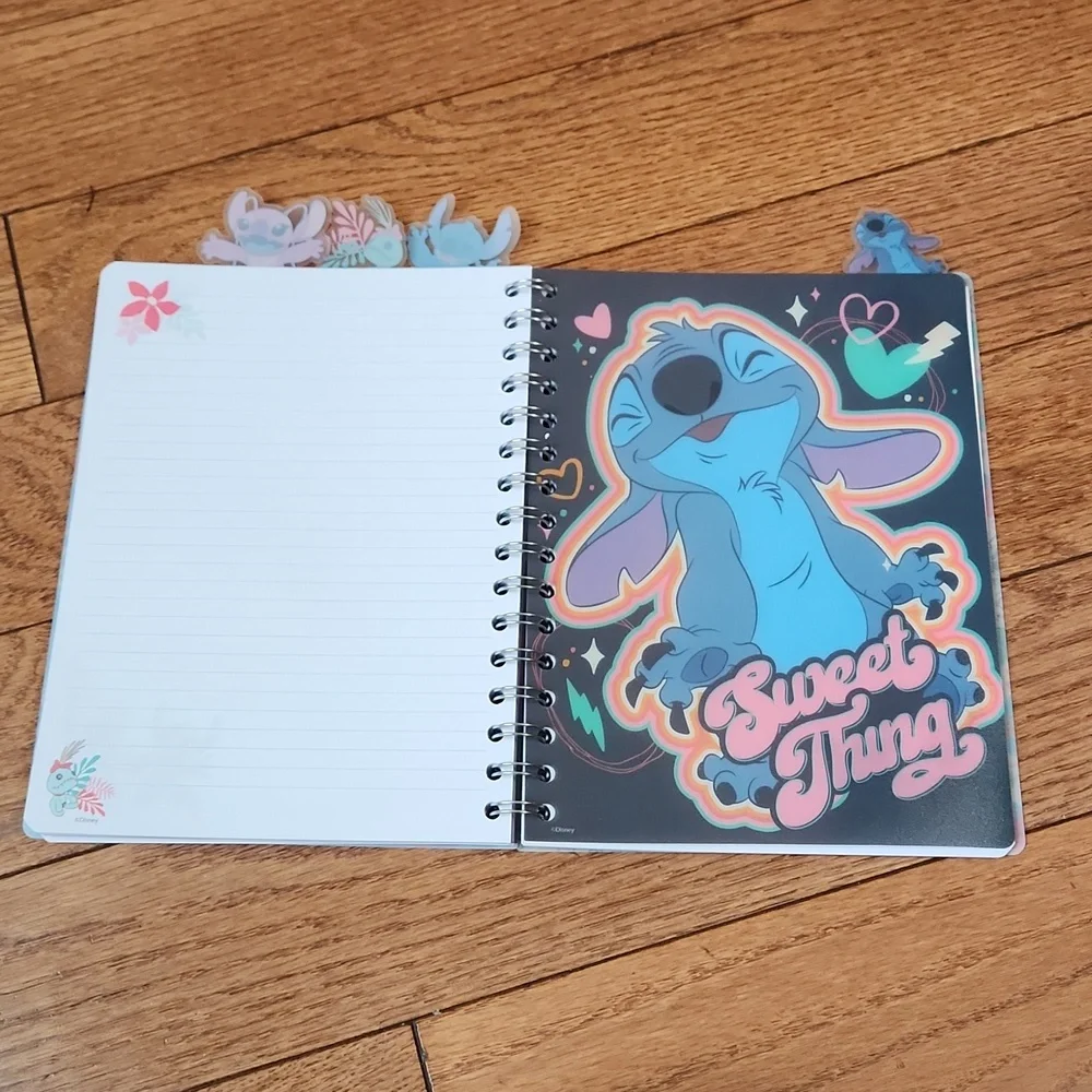 NEW Disney Stitch Tab Journal/Notebook, 96 pages